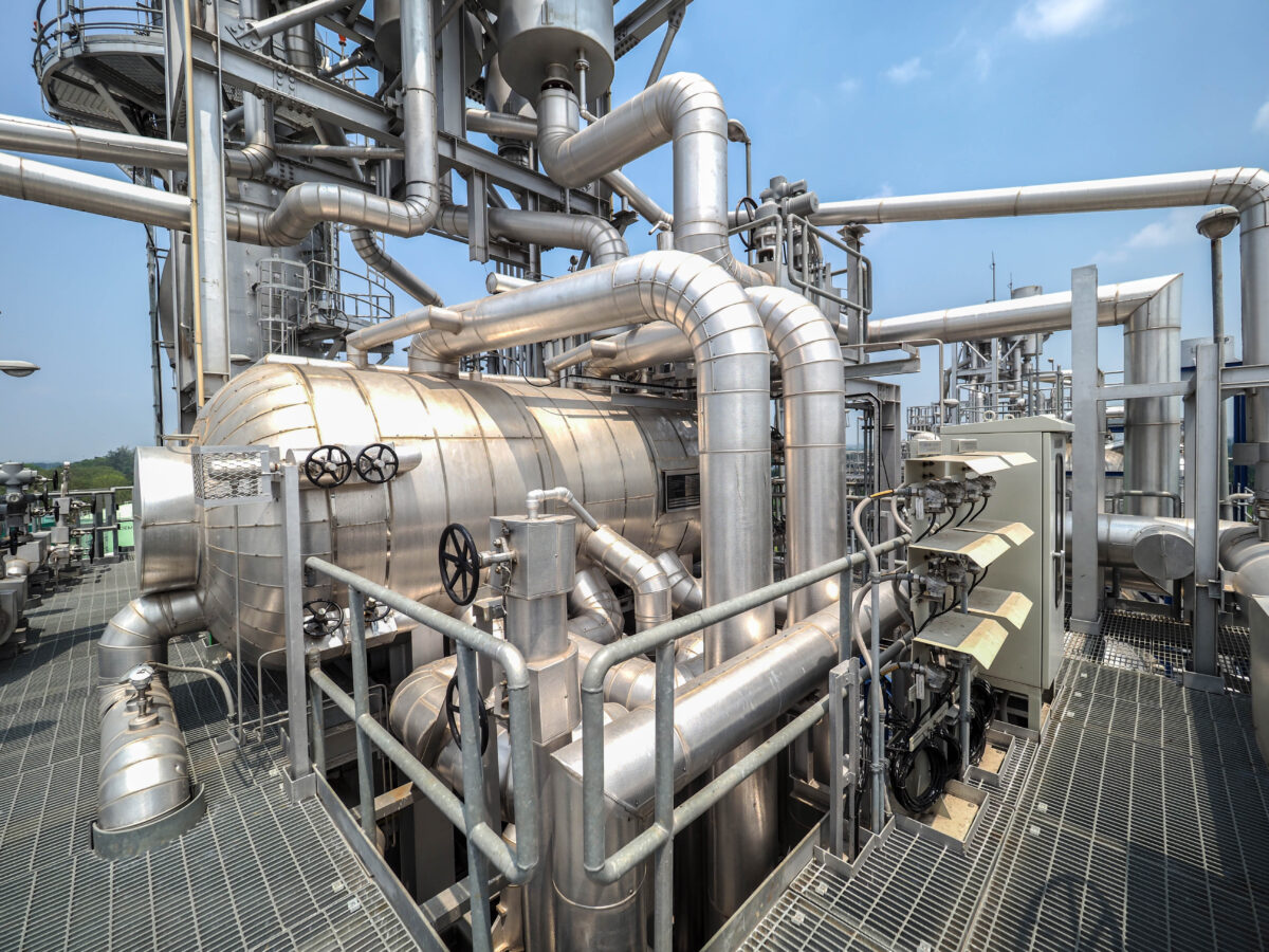 stoominstallatie – steam installation - installation vapeur - Dampfinstallation
